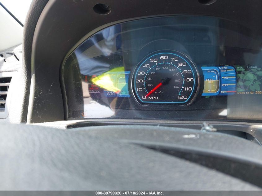 2012 Ford Fusion Hybrid VIN: 3FADP0L37CR197536 Lot: 39790320