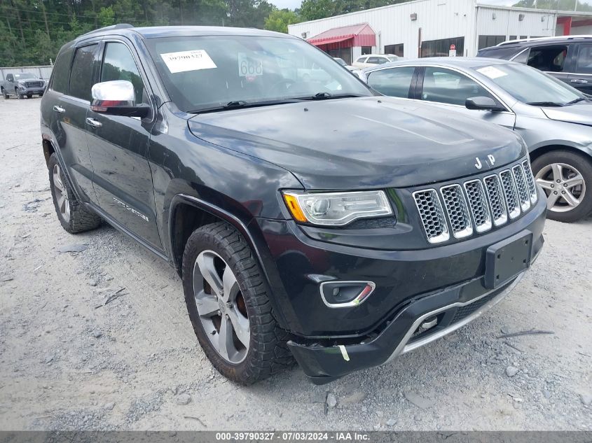 2014 Jeep Grand Cherokee Overland VIN: 1C4RJFCG6EC189727 Lot: 39790327