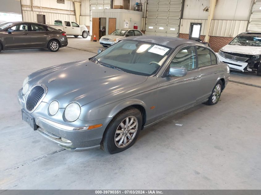 SAJDA01P12GM44798 | 2002 JAGUAR S-TYPE