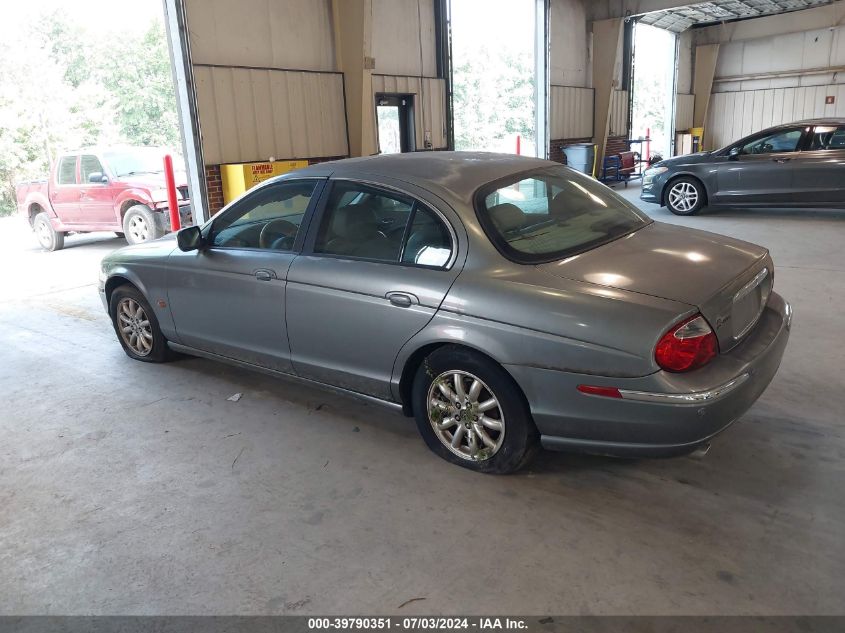 SAJDA01P12GM44798 | 2002 JAGUAR S-TYPE