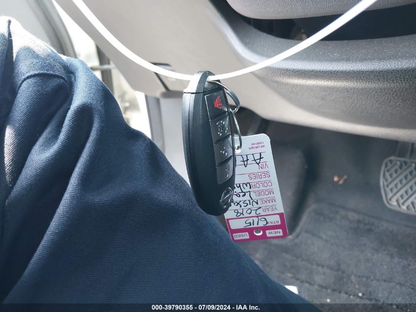 2018 Nissan Leaf S VIN: 1N4AZ1CP0JC301656 Lot: 39790355