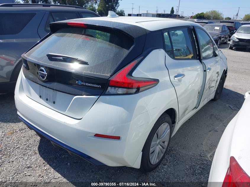 VIN 1N4AZ1CP0JC301656 2018 NISSAN LEAF S