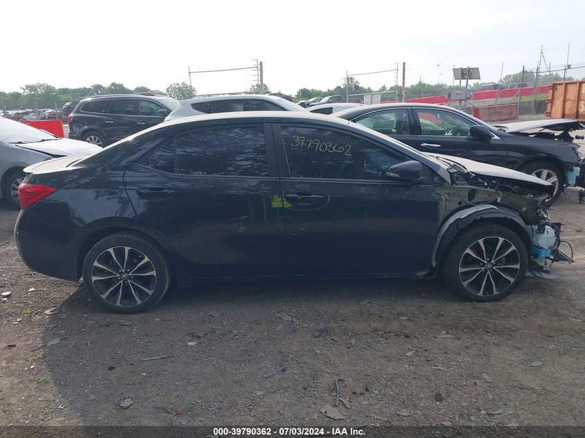 2019 TOYOTA COROLLA SE - 2T1BURHE0KC226551