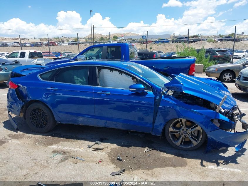 2017 FORD FUSION SPORT - 3FA6P0VP5HR398514