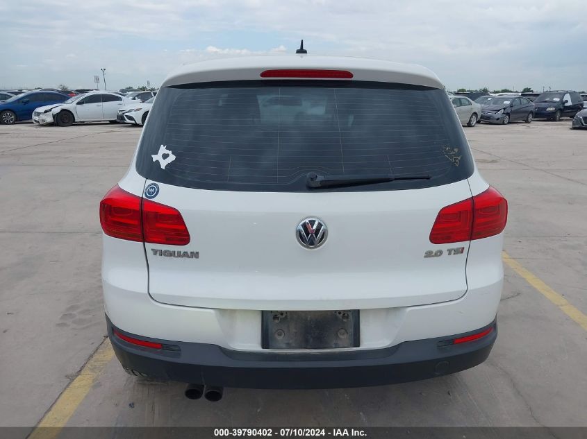 2014 VOLKSWAGEN TIGUAN S - WVGAV3AX2EW539433