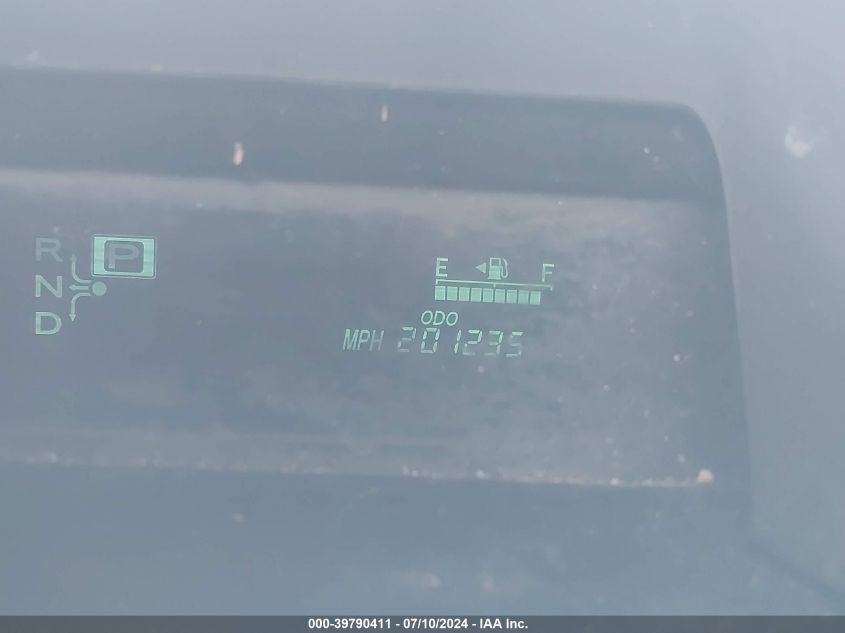 2007 Toyota Prius VIN: JTDKB20U273258580 Lot: 39790411