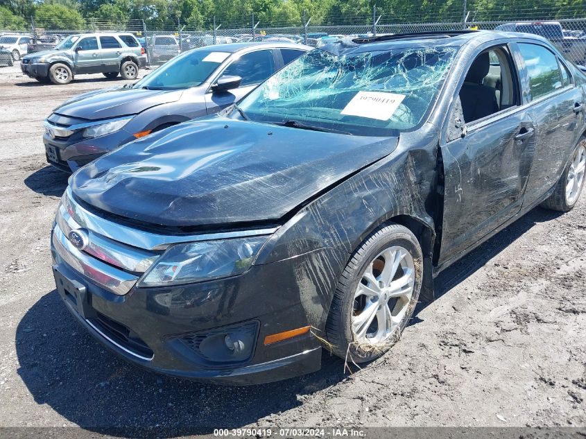 2012 Ford Fusion Se VIN: 3FAHP0HA7CR253256 Lot: 39790419