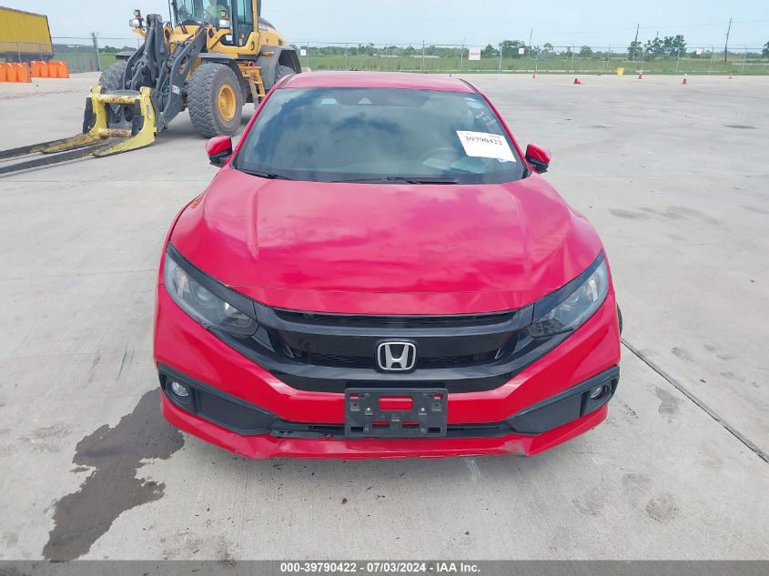 2019 Honda Civic Sport VIN: 2HGFC2F89KH524242 Lot: 39790422