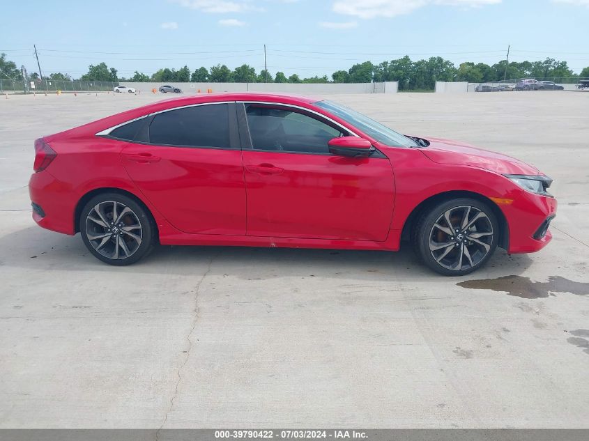2019 Honda Civic Sport VIN: 2HGFC2F89KH524242 Lot: 39790422