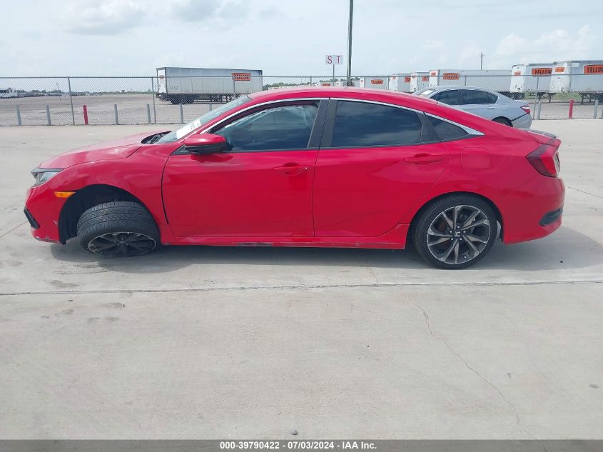 2019 Honda Civic Sport VIN: 2HGFC2F89KH524242 Lot: 39790422