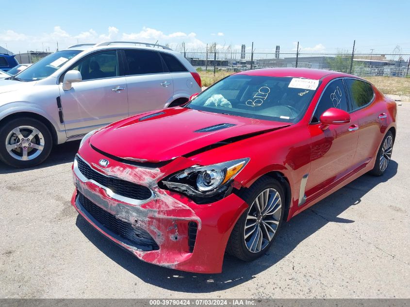 2019 Kia Stinger VIN: KNAE15LA9K6050400 Lot: 39790424