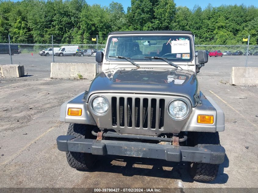 2005 Jeep Wrangler Se VIN: 1J4FA29S45P311916 Lot: 39790427