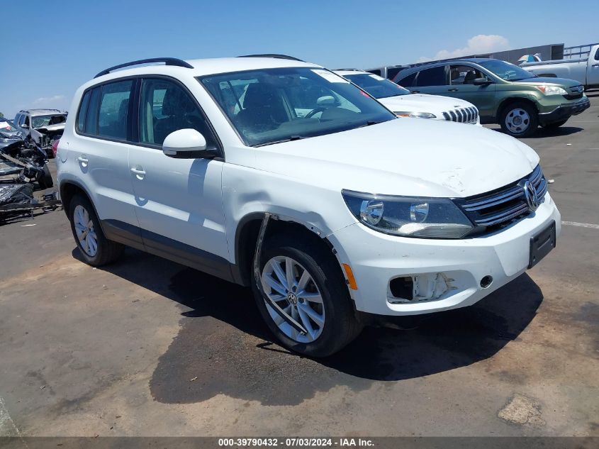 2017 VOLKSWAGEN TIGUAN 2.0T/2.0T S - WVGBV7AX3HK052085