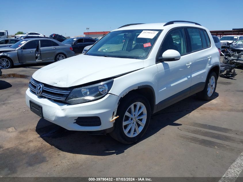 WVGBV7AX3HK052085 2017 VOLKSWAGEN TIGUAN - Image 2