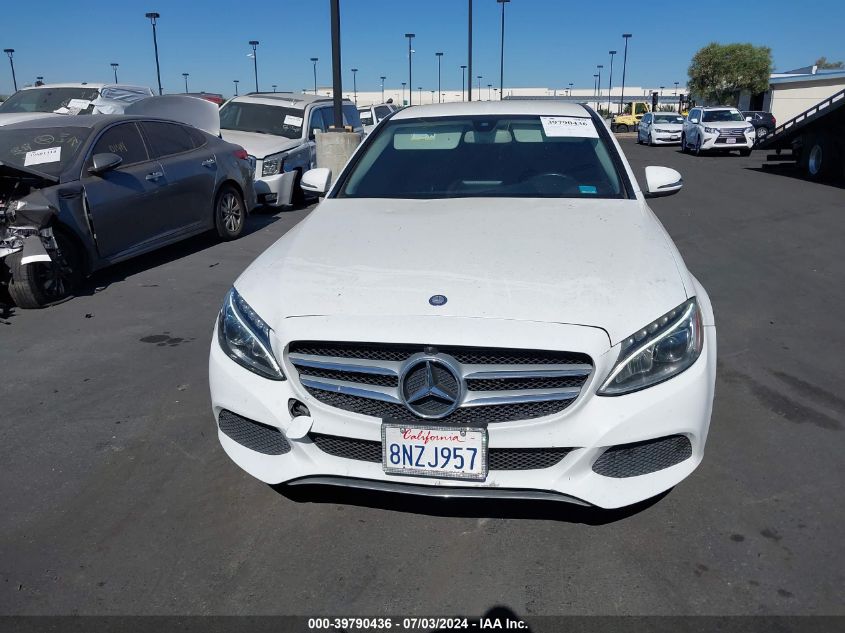 2016 Mercedes-Benz C 300 4Matic/Luxury 4Matic/Sport 4Matic VIN: 55SWF4KBXGU099709 Lot: 39790436