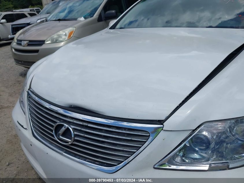 2007 Lexus Ls 460 VIN: JTHBL46F775046942 Lot: 39790453