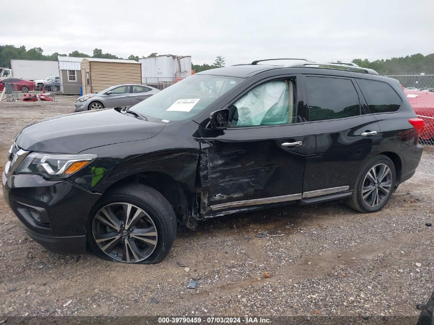 2019 Nissan Pathfinder Platinum VIN: 5N1DR2MN8KC646599 Lot: 39790459