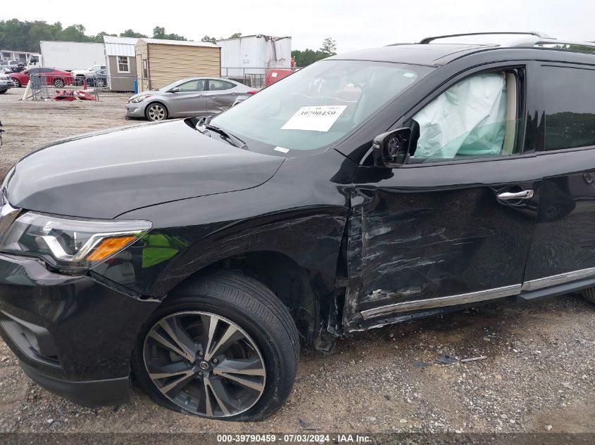 2019 Nissan Pathfinder Platinum VIN: 5N1DR2MN8KC646599 Lot: 39790459