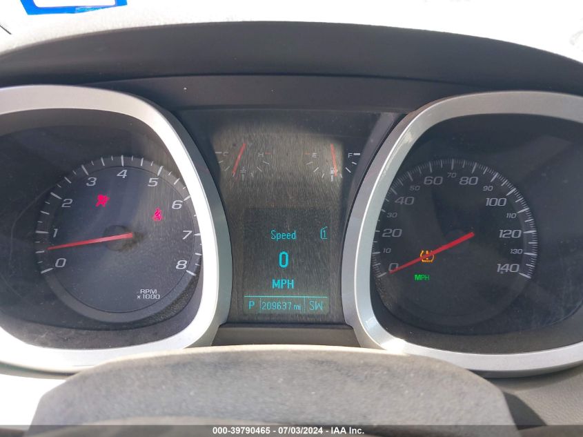 2012 Chevrolet Equinox Lt VIN: 2GNFLPE55C6266308 Lot: 39790465