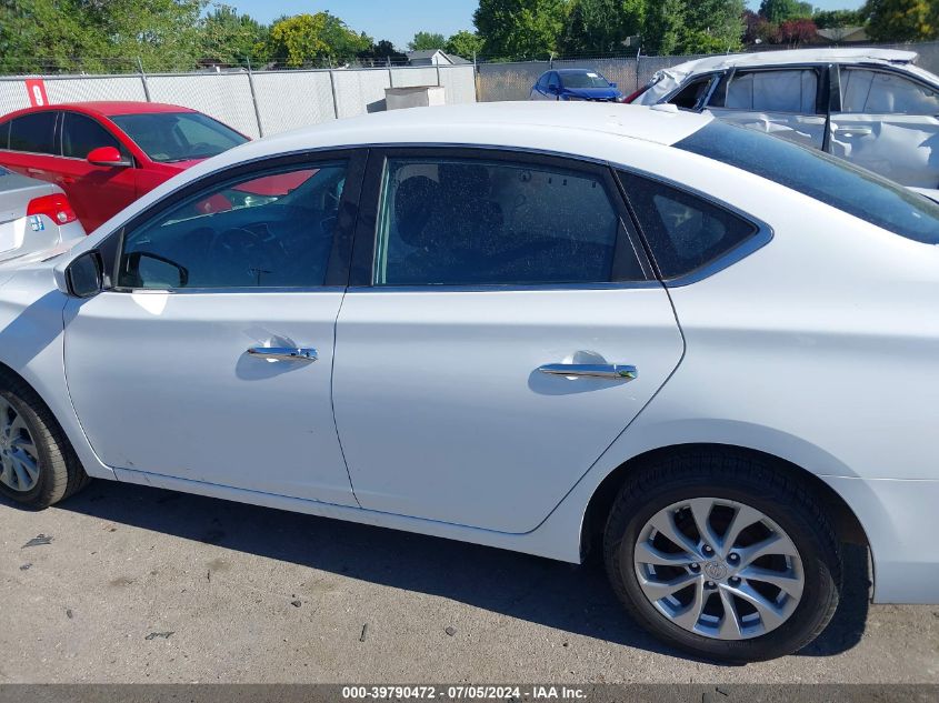 2019 Nissan Sentra Sv VIN: 3N1AB7AP1KY318708 Lot: 39790472