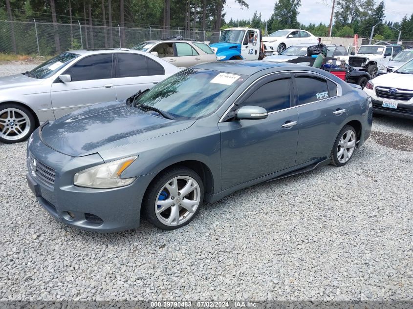 2010 Nissan Maxima 3.5 Sv VIN: 1N4AA5AP6AC858704 Lot: 39790483