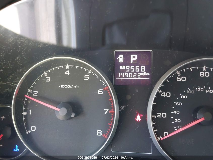 2014 Subaru Outback 2.5I Premium VIN: 4S4BRBCC8E3212372 Lot: 39790501