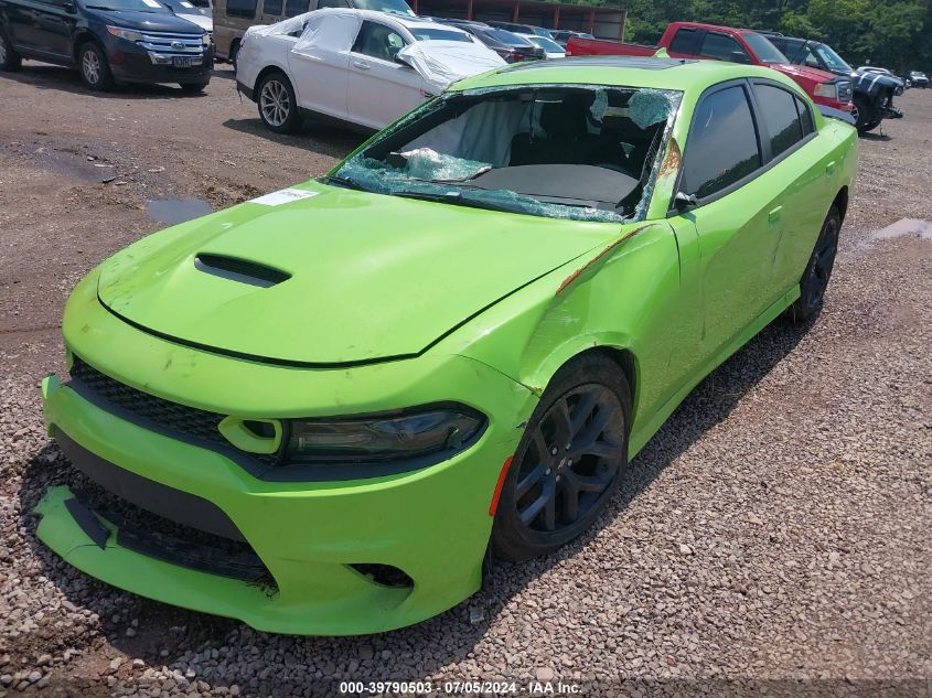 2C3CDXCT0KH721664 2019 DODGE CHARGER - Image 2