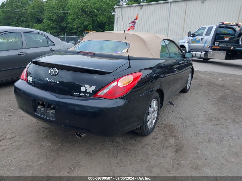 2005 Toyota Camry Solara Sle VIN: 4T1FA38P65U052691 Lot: 39790507