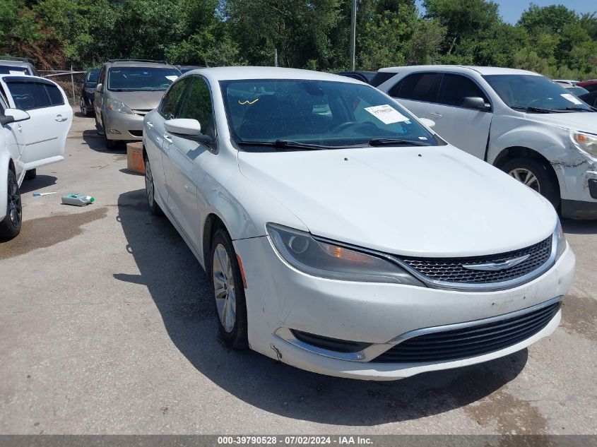 1C3CCCAB0FN578220 2015 Chrysler 200 Limited