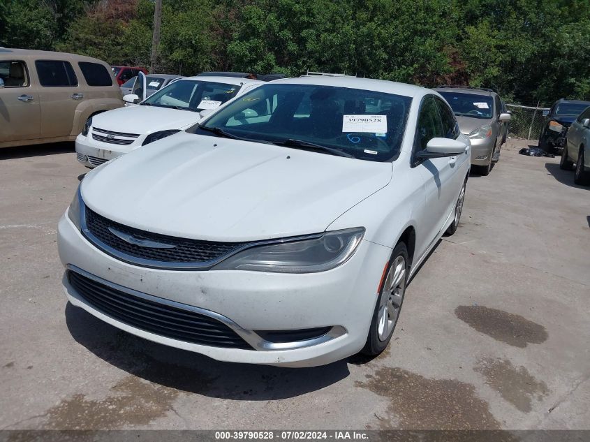 1C3CCCAB0FN578220 2015 Chrysler 200 Limited