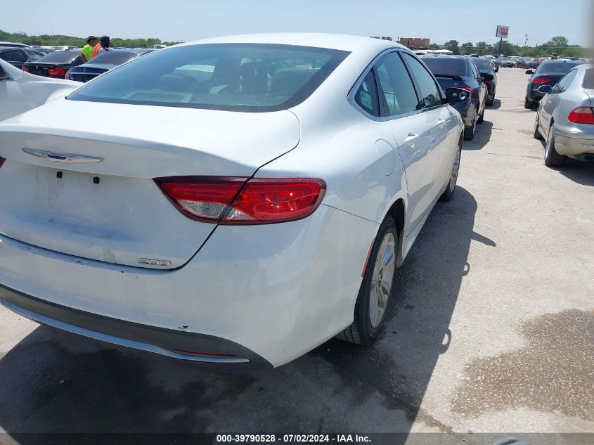 1C3CCCAB0FN578220 2015 Chrysler 200 Limited