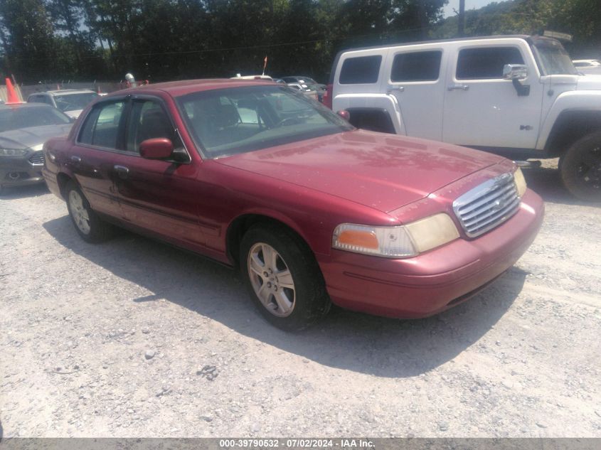 2003 Ford Crown Victoria Lx VIN: 2FAFP74W23X166139 Lot: 39790532