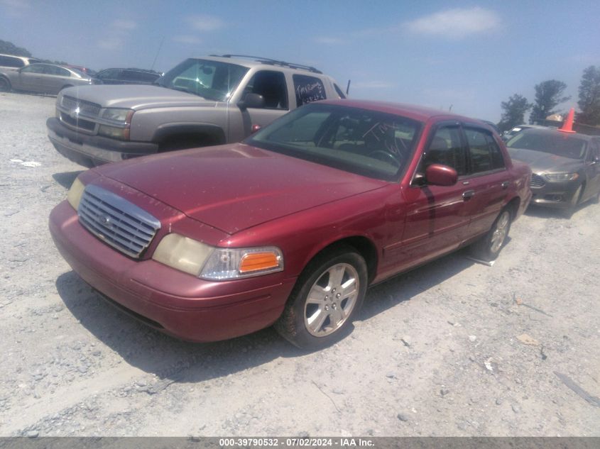 2003 Ford Crown Victoria Lx VIN: 2FAFP74W23X166139 Lot: 39790532