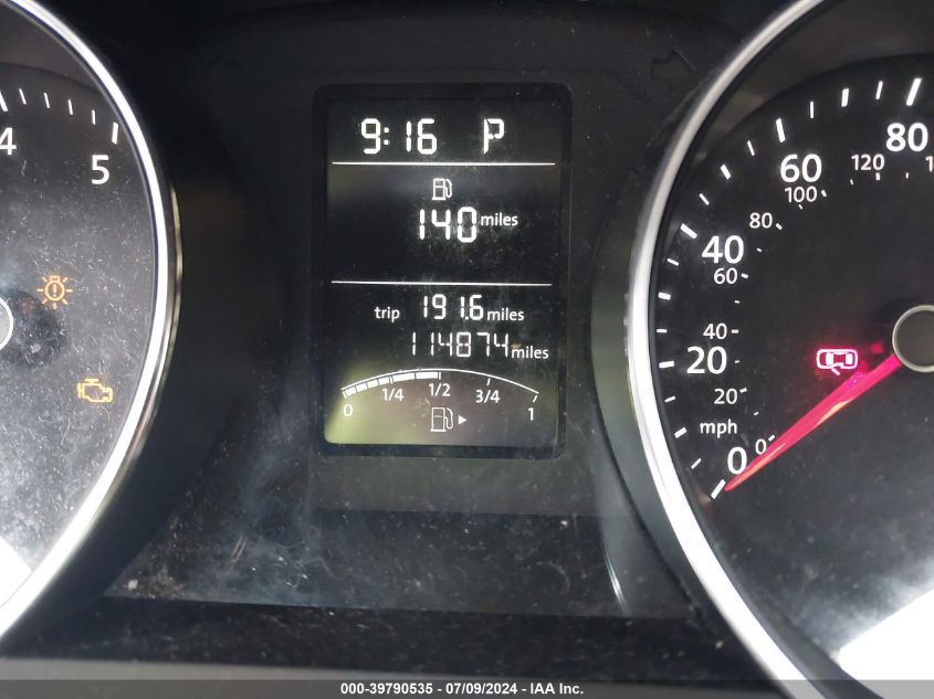 2016 Volkswagen Jetta 1.4T S VIN: 3VW267AJXGM211220 Lot: 39790535