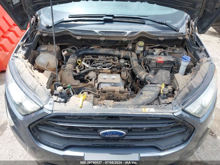 2019 Ford Ecosport S VIN: MAJ3S2FE0KC269127 Lot: 39790537