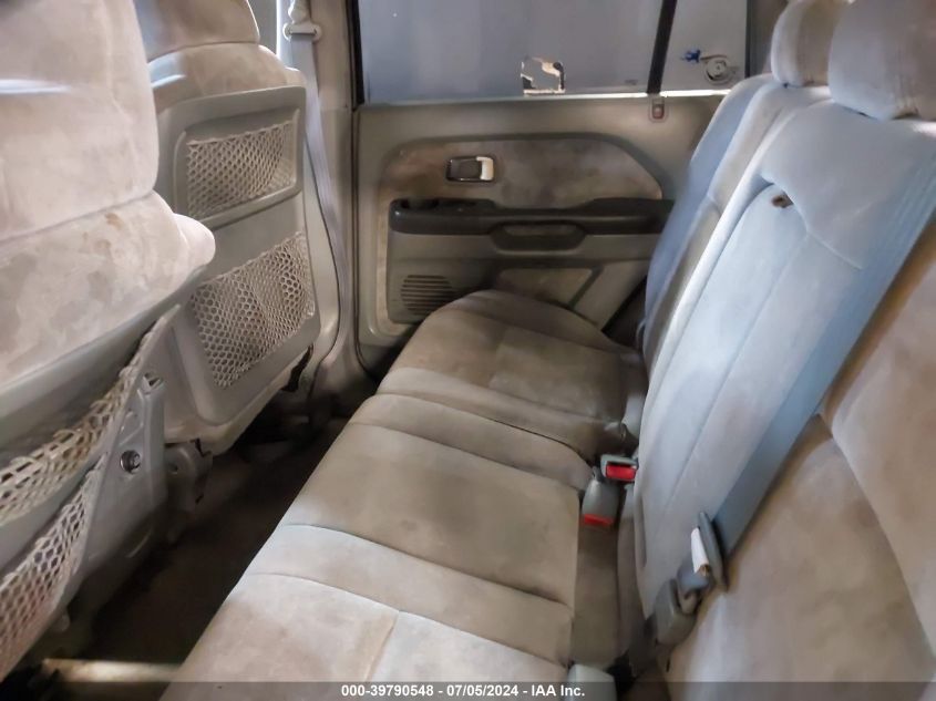 2004 Honda Pilot Ex VIN: 2HKYF18404H570605 Lot: 39790548