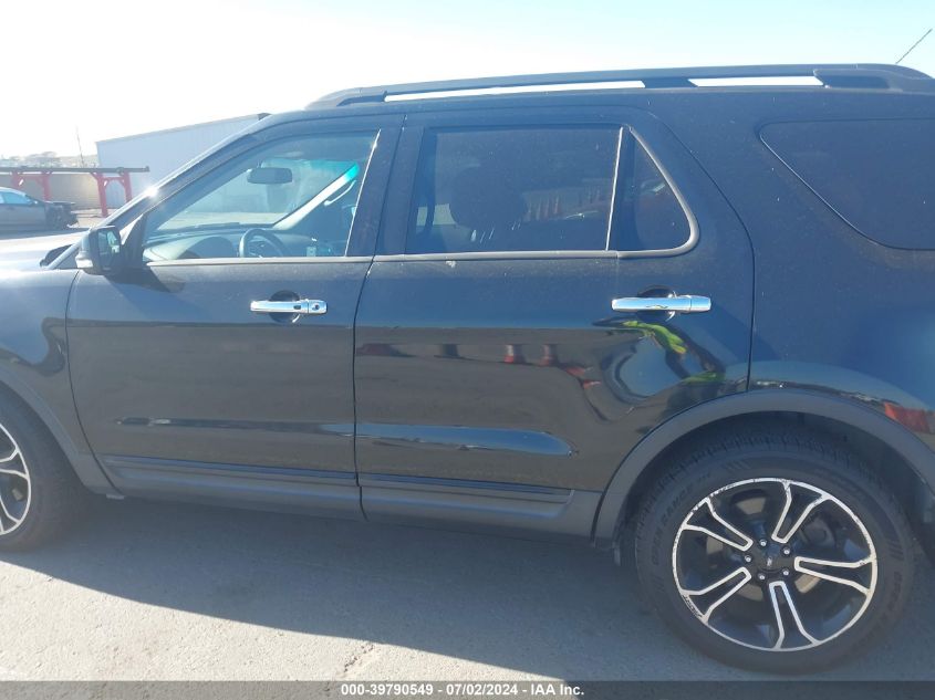 2014 Ford Explorer Sport VIN: 1FM5K8GT1EGA49393 Lot: 39790549