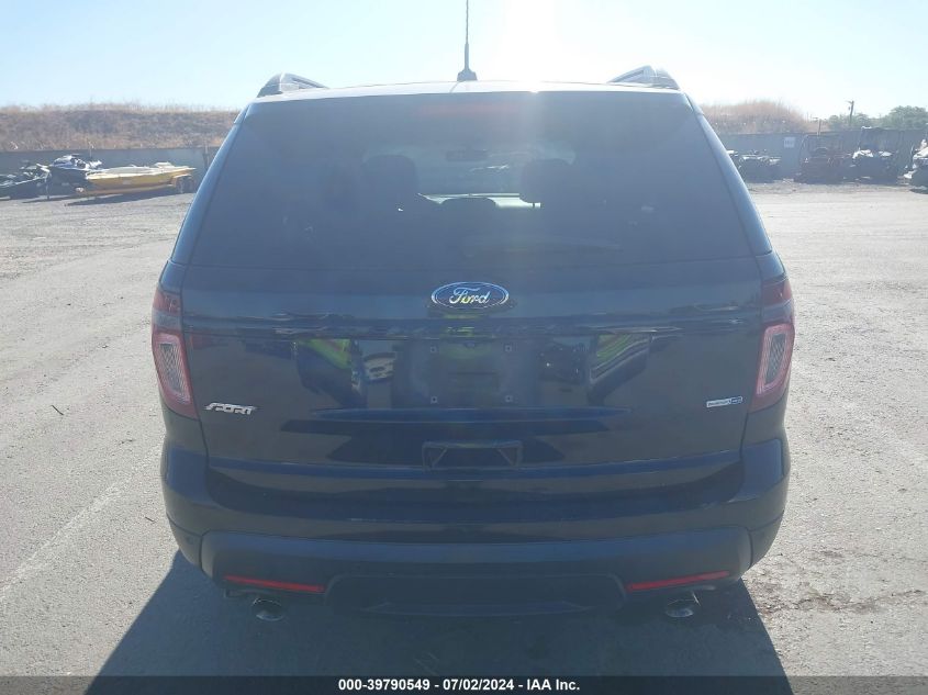 2014 Ford Explorer Sport VIN: 1FM5K8GT1EGA49393 Lot: 39790549