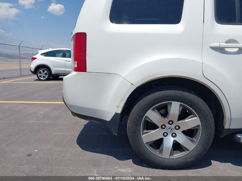 2014 Honda Pilot Touring VIN: 5FNYF4H95EB021298 Lot: 39790563