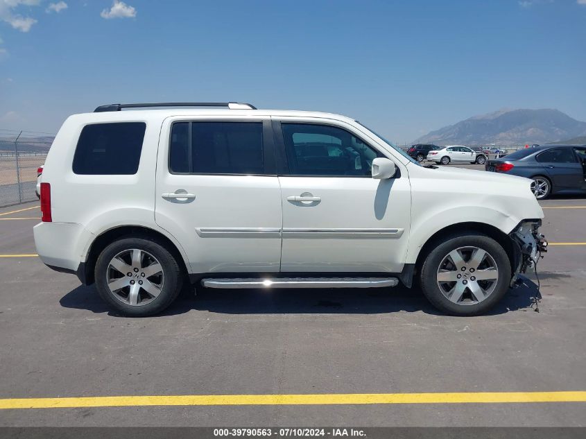 2014 Honda Pilot Touring VIN: 5FNYF4H95EB021298 Lot: 39790563