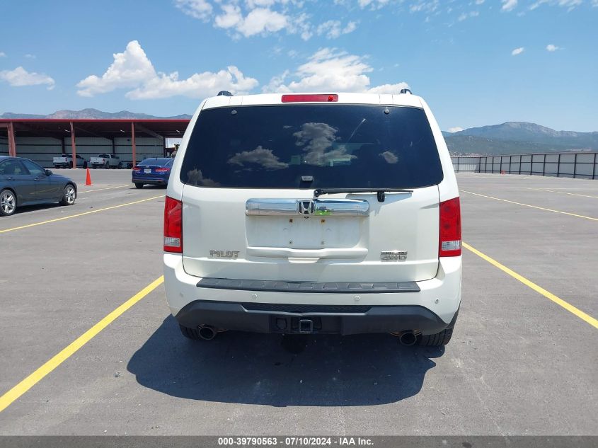 2014 Honda Pilot Touring VIN: 5FNYF4H95EB021298 Lot: 39790563