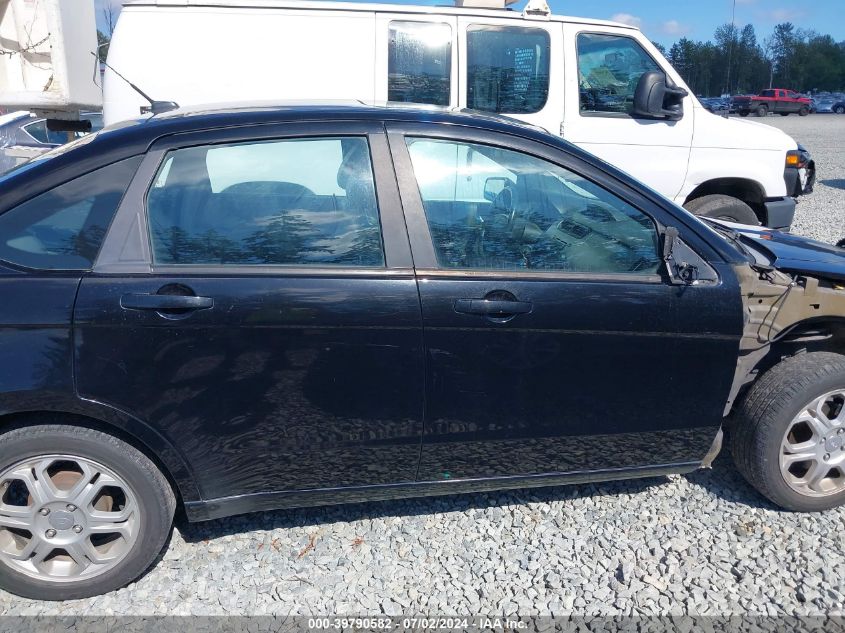 2008 Ford Focus Se/Ses VIN: 1FAHP35NX8W197715 Lot: 39790582