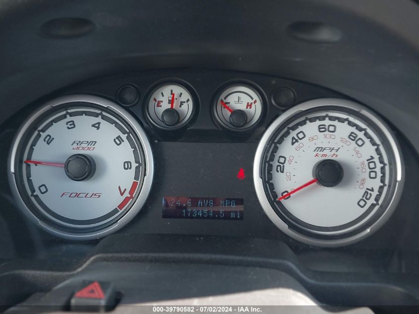 2008 Ford Focus Se/Ses VIN: 1FAHP35NX8W197715 Lot: 39790582