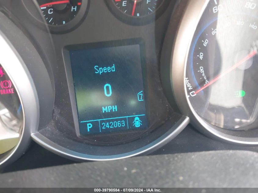 2011 Chevrolet Cruze 2Lt VIN: 1G1PG5S98B7298464 Lot: 39790584