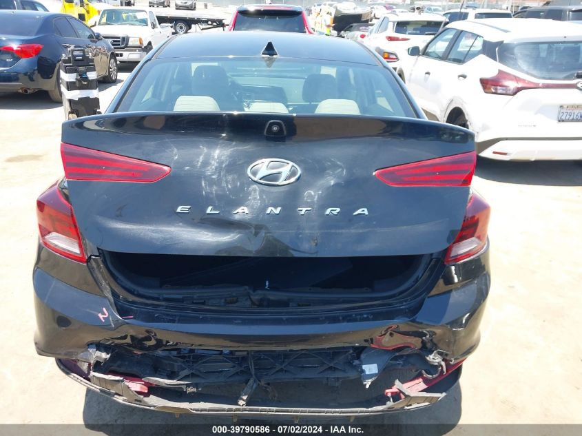2019 Hyundai Elantra Sel VIN: 5NPD84LF3KH426188 Lot: 39790586