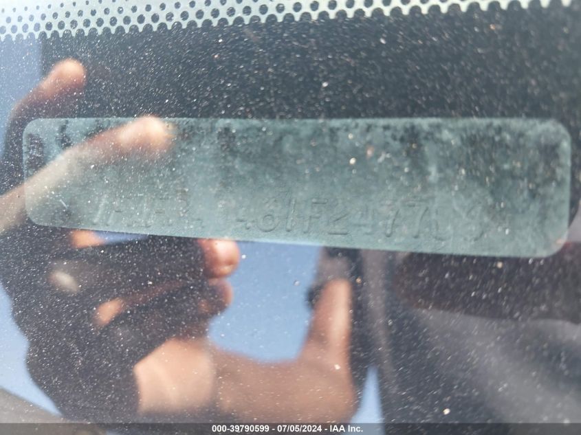 2001 Ford Mustang VIN: 1FAFP40461F247706 Lot: 39790599