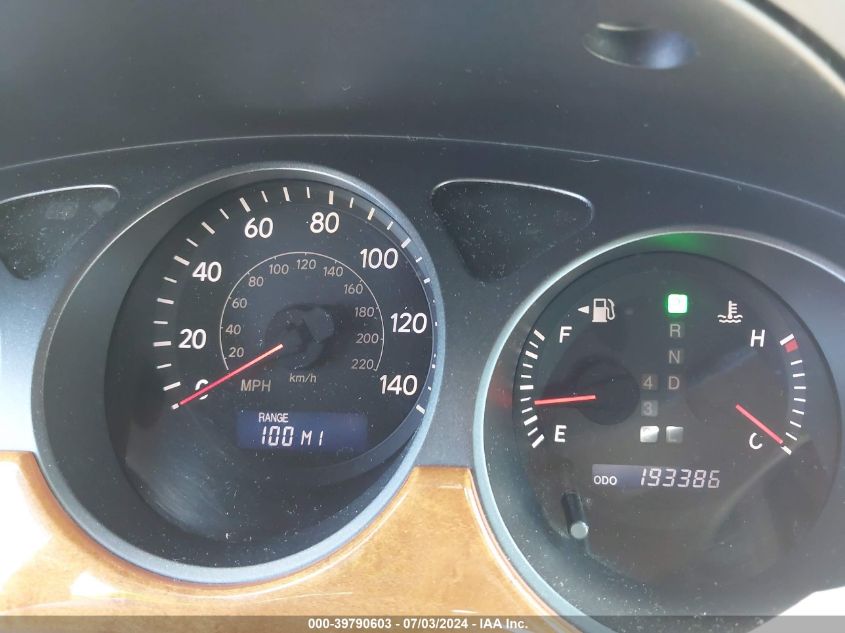 2005 Lexus Es 330 VIN: JTHBA30G155114876 Lot: 39790603