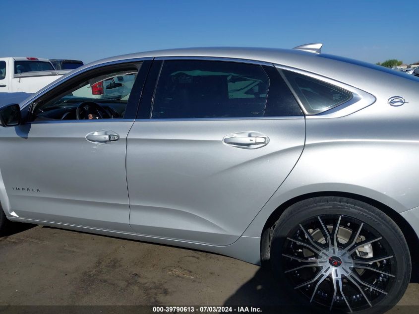 2019 Chevrolet Impala Lt VIN: 1G11Z5S32KU116593 Lot: 39790613