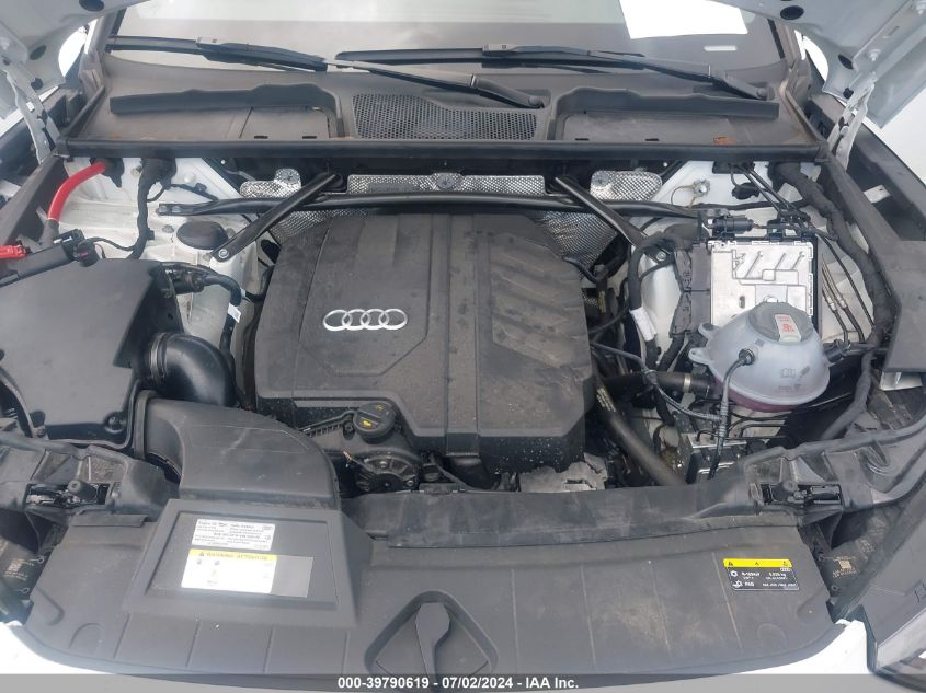 2023 Audi Q5 Premium Plus 45 Tfsi S Line Quattro VIN: WA1EAAFY9P2176690 Lot: 39790619