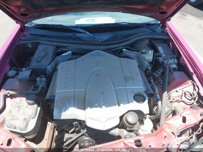 2004 Chrysler Crossfire VIN: 1C3AN69L14X005344 Lot: 39790652